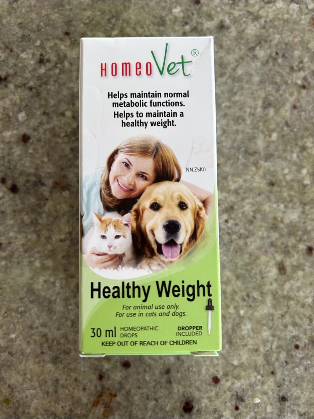 HomeoVet Healthy Weight Support for Dogs and Cats - new in box
